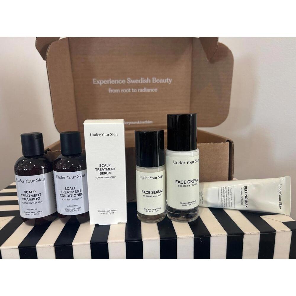 Under Your Skin – Swedish Beauty Bundle (6 Full-Size Products)